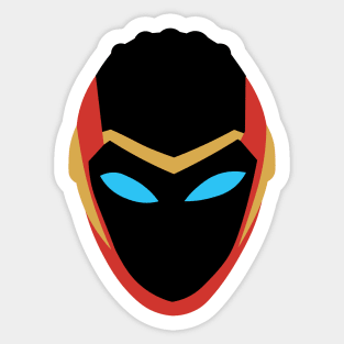 Iron Heart Helmet Wakanda Forever Sticker